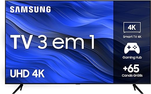 SAMSUNG Smart TV Crystal 50 polegadas 4K UHD CU7700 - Alexa